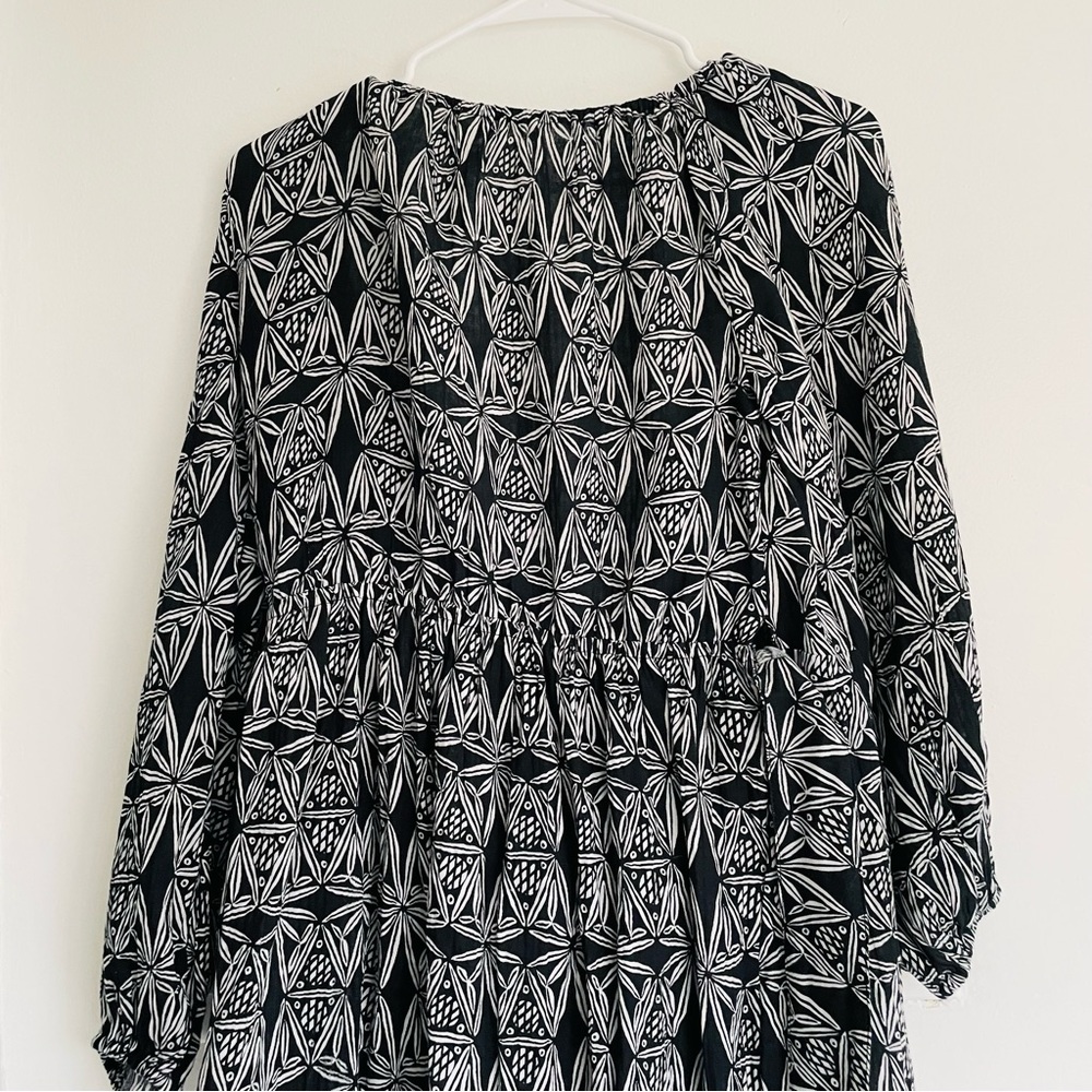 ANTHROPOLOGIE NWT Printed Cover-Up Wrap Dress - Picture 11 of 16